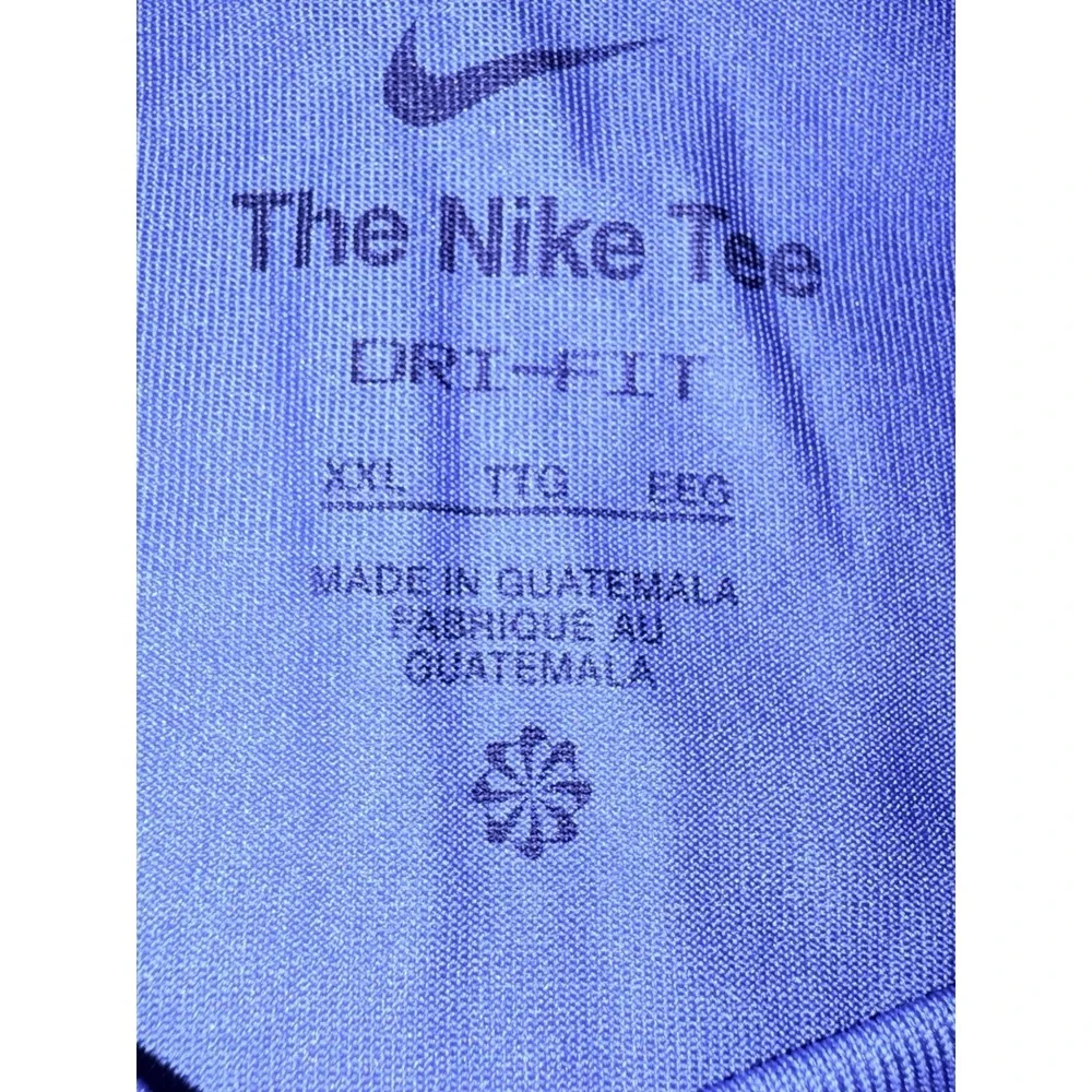 Nike Kentucky Wildcats T Shirt Mens XXL Blue Dri Fit UK Basketball Short Sle